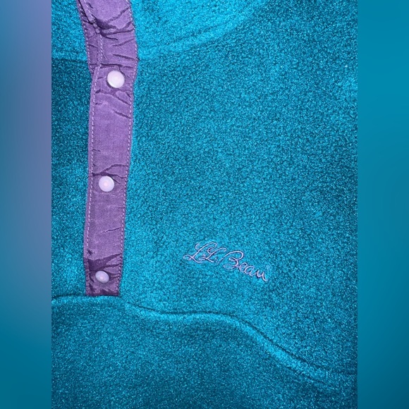 Vintage L.L. Bean Pullover Fleece - Picture 3 of 9